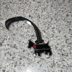 Dooney And Bourke Scottie dog bag charm